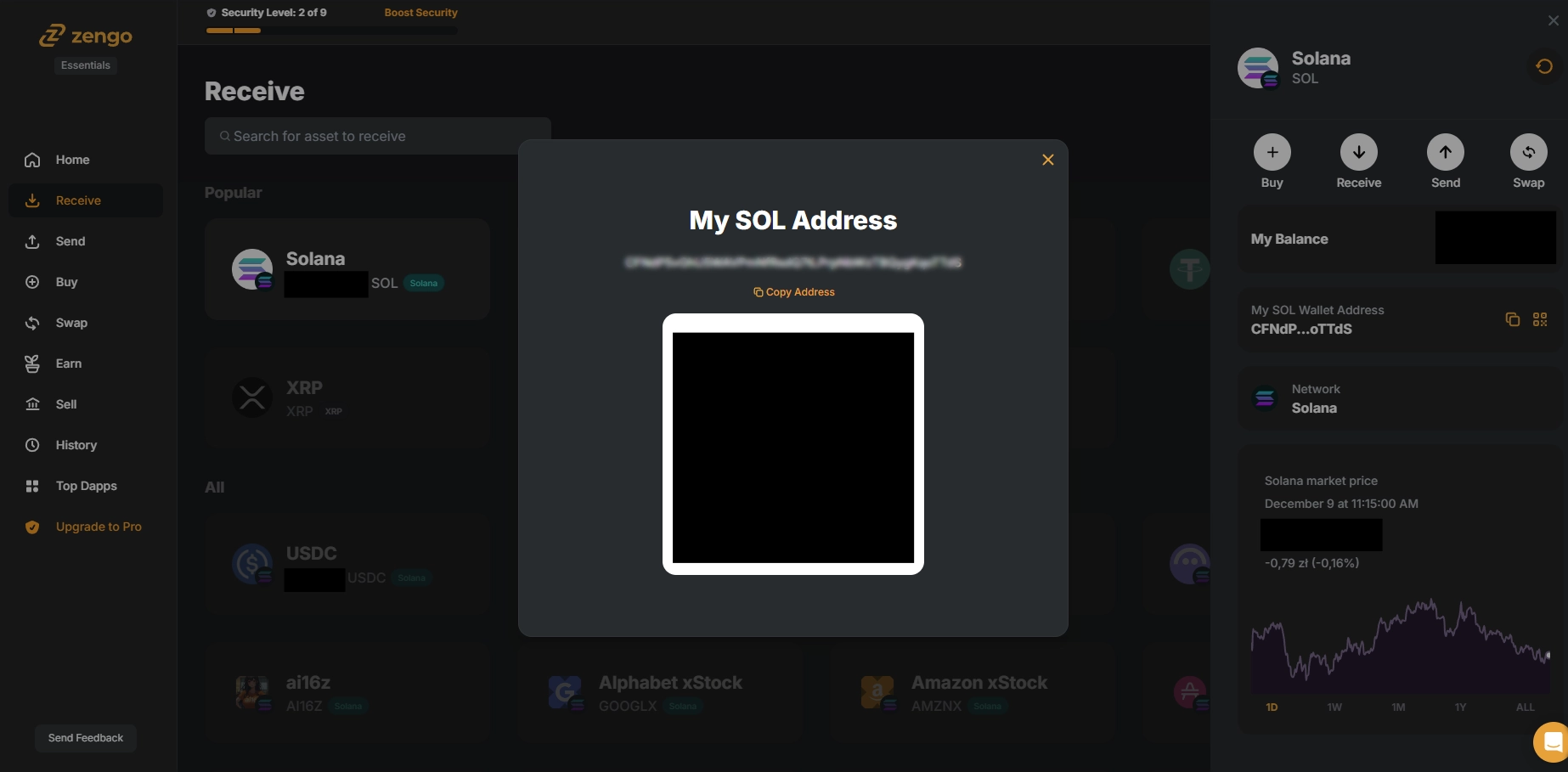 Purchase crypto with Transak